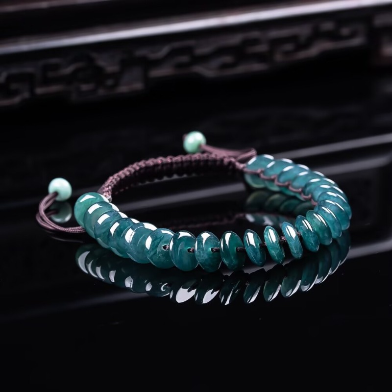 Jewelry & Watches Sp Z Oo Opinie - Natural Real Emerald Blue Water Abacus