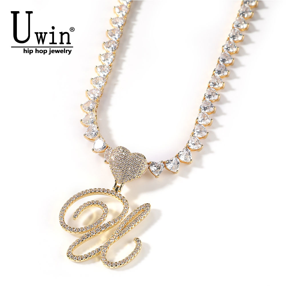 Uwin Cursive Letters With 6mm  - Tennis Bracelet Cubic review and price