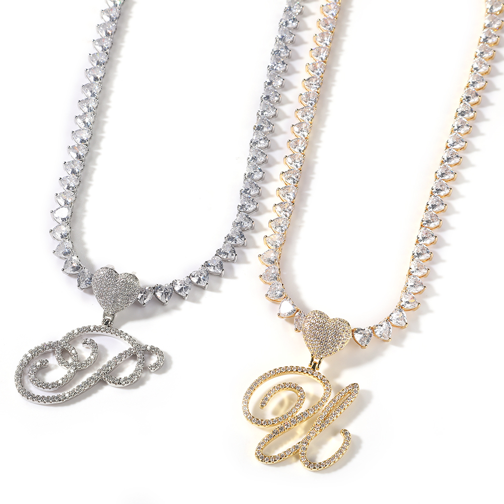Uwin Cursive Letters With 6mm  - Tennis Bracelet Cubic review and price