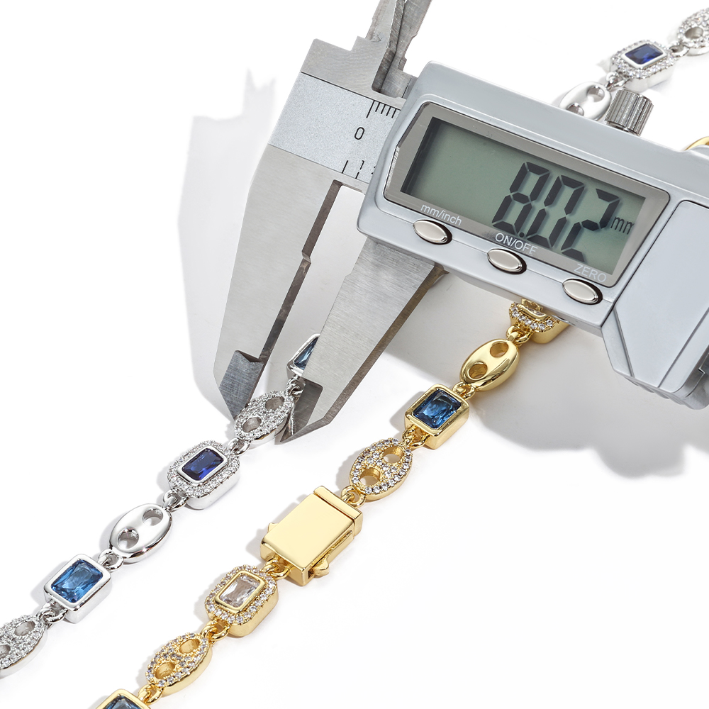 ESKEEM Sparkly Royal Blue/Sea  - Tennis Bracelet Cubic review and price
