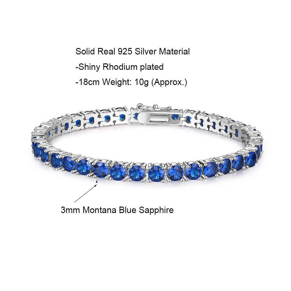 Pure Silver 15-20 cm Tennis Br - Tennis Bracelet Cubic review and price