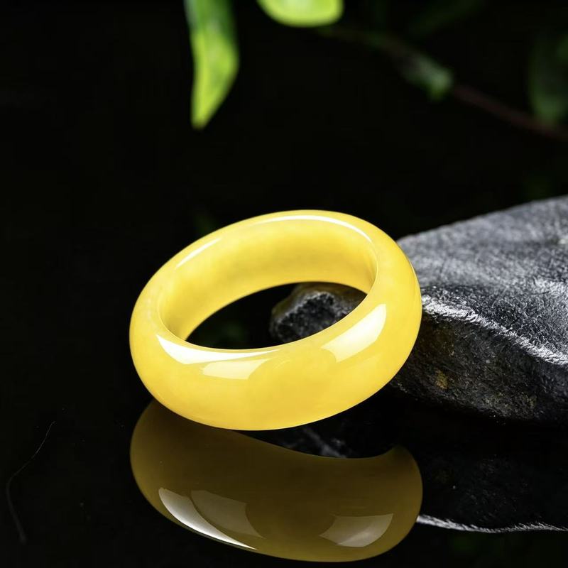 Genuine A-grade jadeite ring w - Jewelry & Watches Store review and price