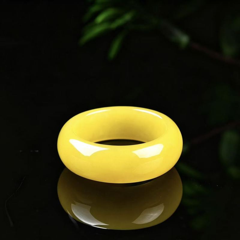 Genuine A-grade jadeite ring w - Jewelry & Watches Store review and price