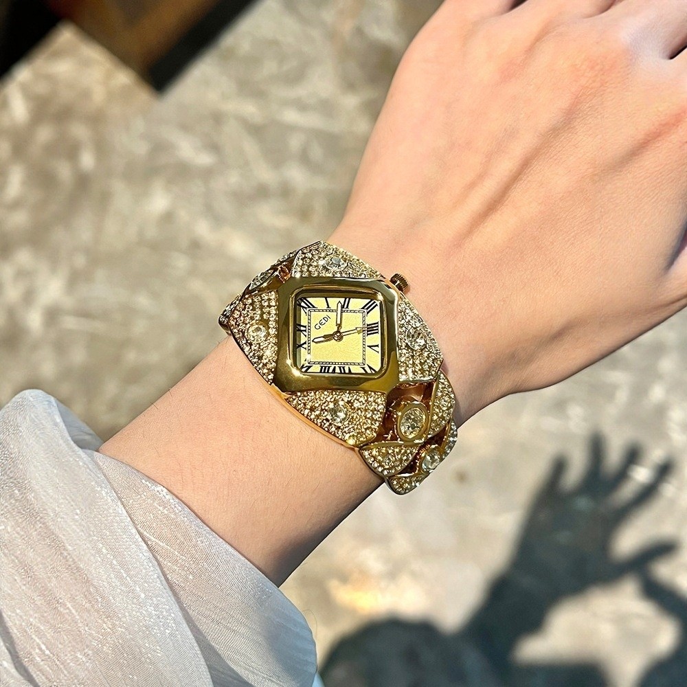 New Diamond Inlaid Bracelet Wa - Jewelry And Watches Luxury Brand review and price