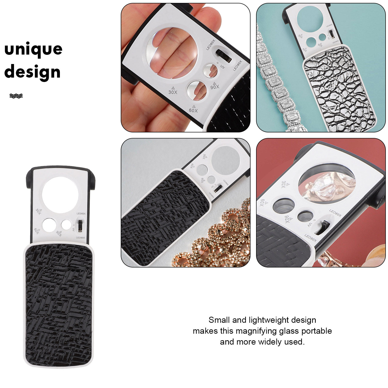 2Pcs Magnifying Glass Portable - Collectors Coins Jewelry & Watches Of Smithtown Reviews review and price