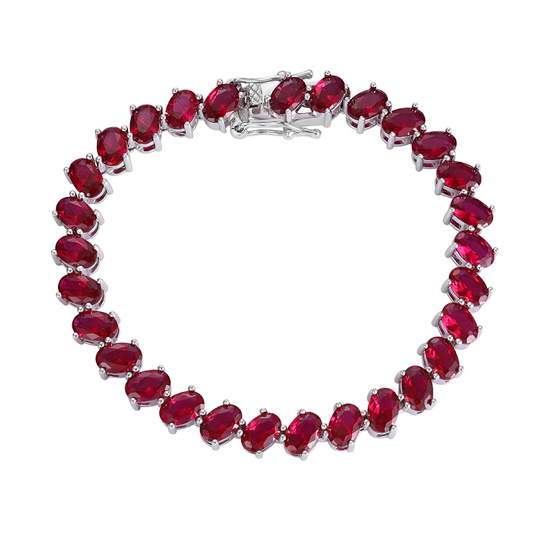 Real 925 Fine Jewelry Pave 4*6 - Tennis Bracelet Cubic review and price