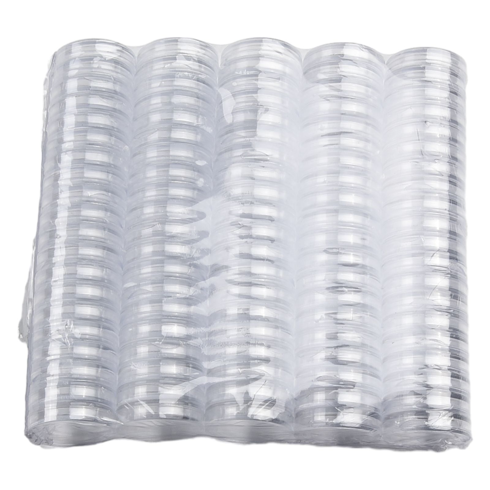 100pcs Transparent Plastic Sma - Collectors Coins Jewelry & Watches Of Smithtown Reviews review and price