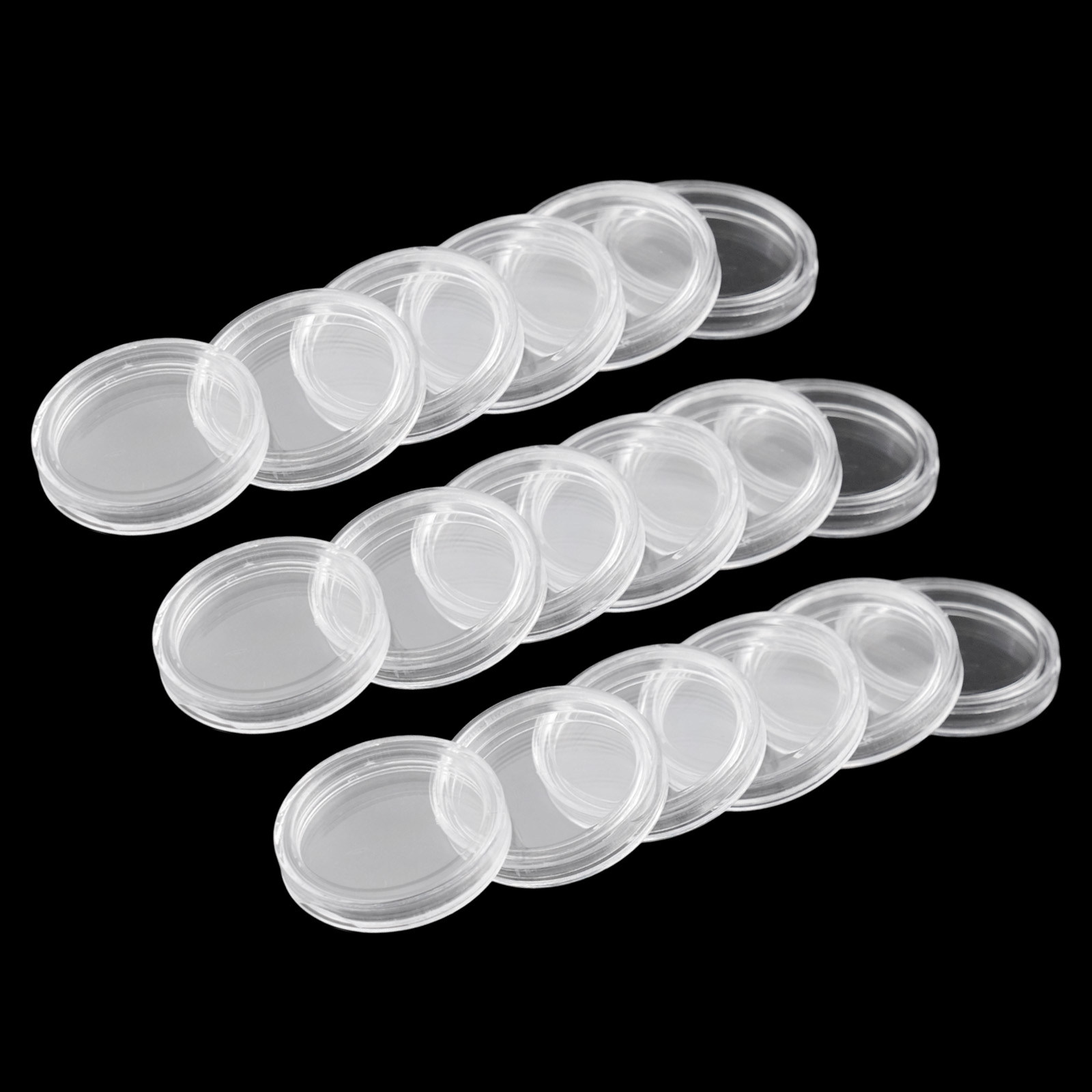 100 Pieces 23mm Clear Round Pl - Collectors Coins Jewelry & Watches Of Smithtown Reviews review and price