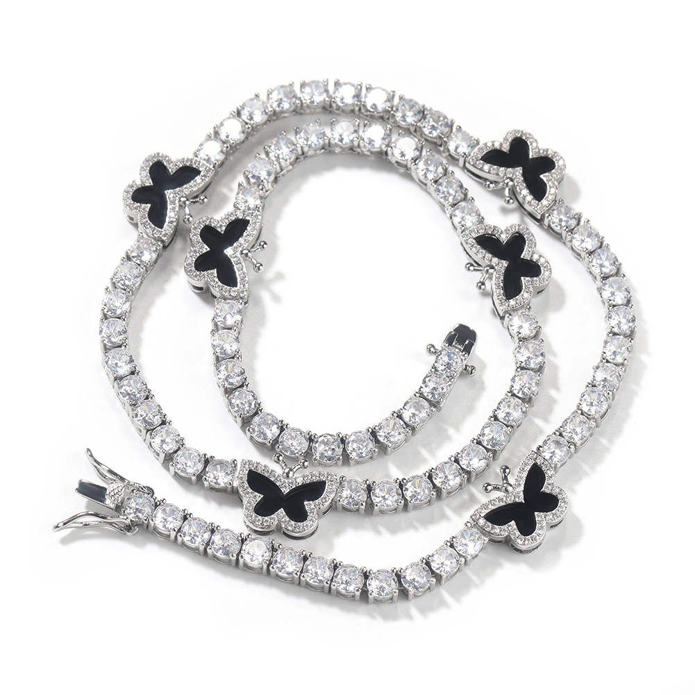 THE BLING KING 4mm Black Clove - Tennis Bracelet Cubic review and price