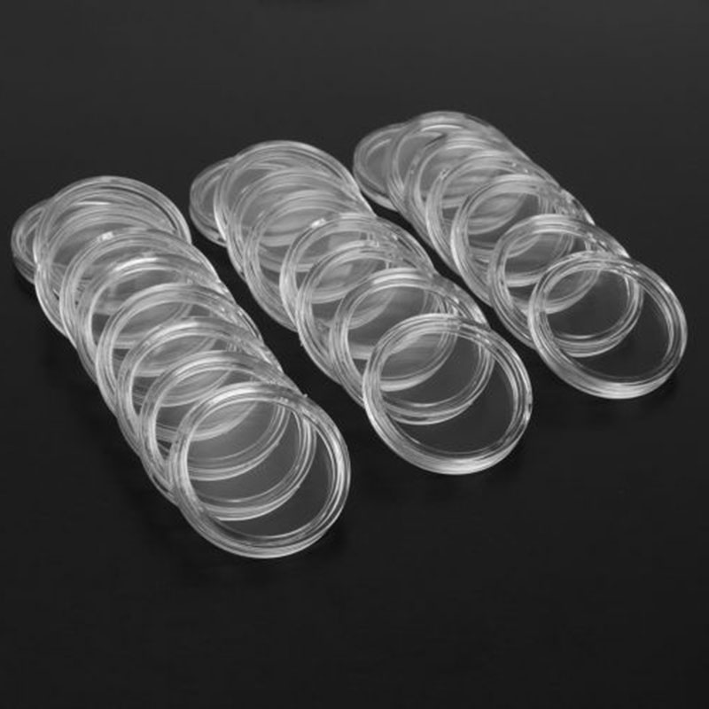 100 Clear Round Coin Holders 3 - Collectors Coins Jewelry & Watches Of Smithtown Reviews review and price