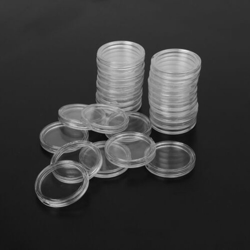 100 Clear Round Coin Holders 3 - Collectors Coins Jewelry & Watches Of Smithtown Reviews review and price