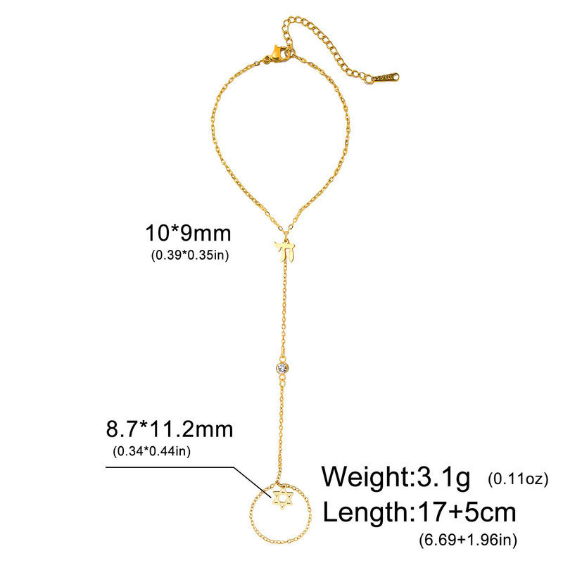 Jewish Star of David Hebrew Le - Jewelry & Watches Sp Z Oo Opinie review and price