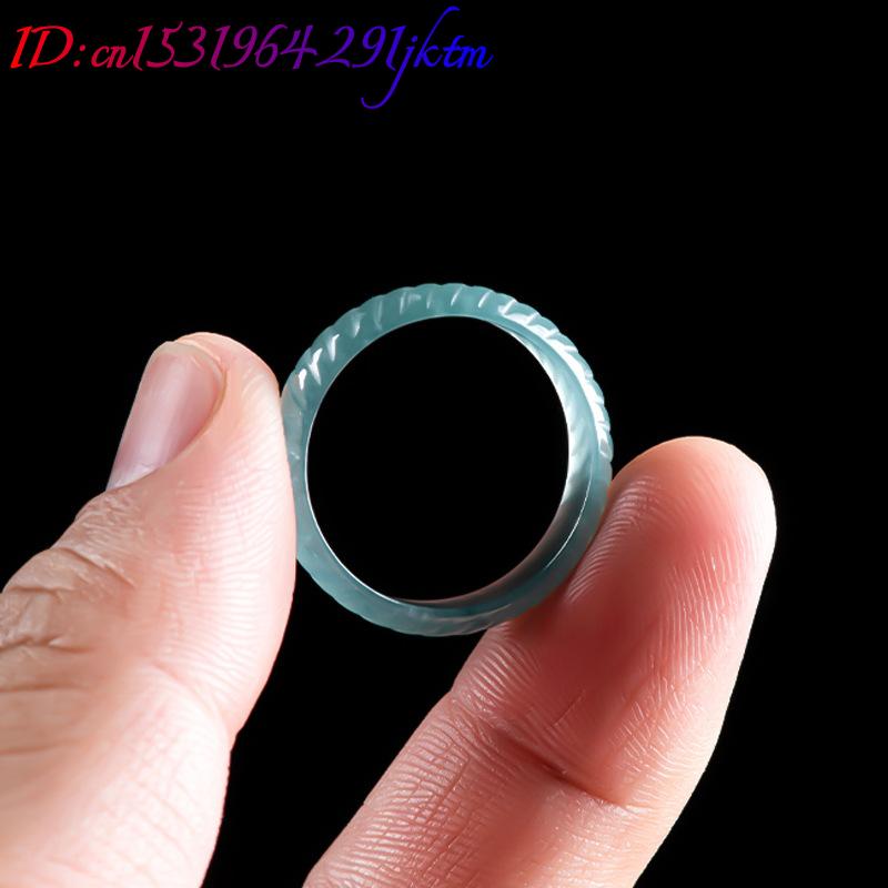 Blue Real Burmese Jadeite Ring - Jewelry & Watches Sp Z Oo Opinie review and price