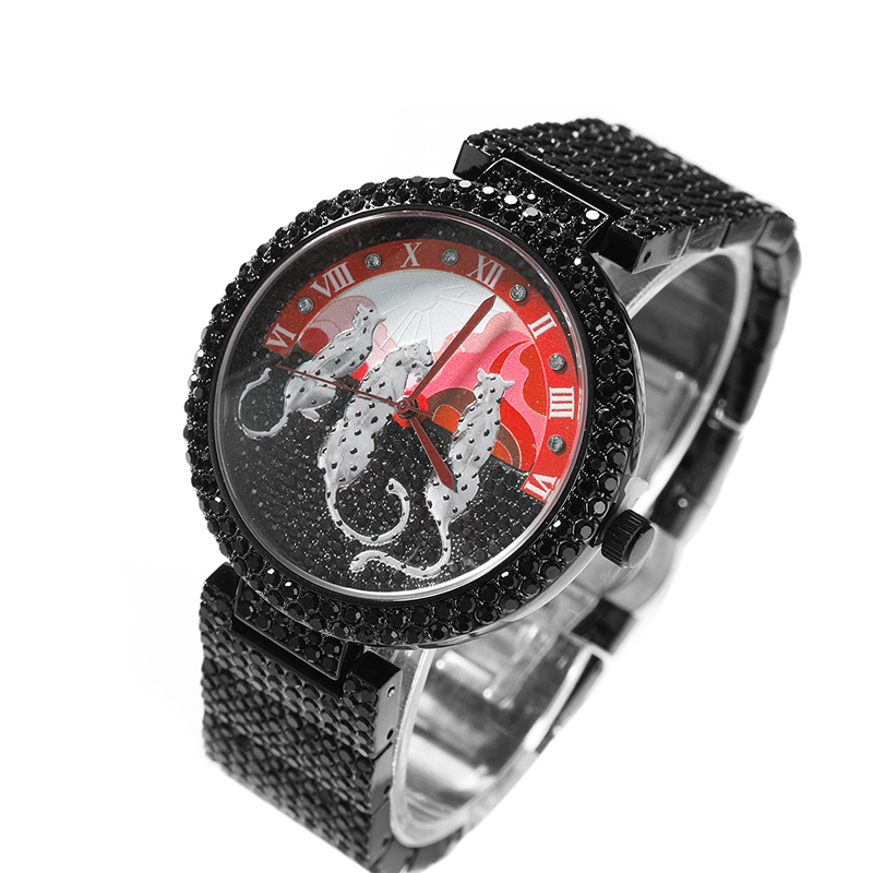 Men's Watches Sun and leopard  - Jewelry And Watches Luxury Brand review and price