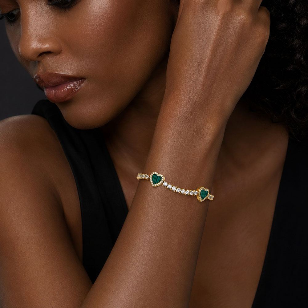 ESKEEM Hot Selling Colorful He - Tennis Bracelet Cubic review and price